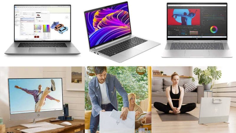 HP Vánoční dárky - notebooky, počítače, All In One řešení