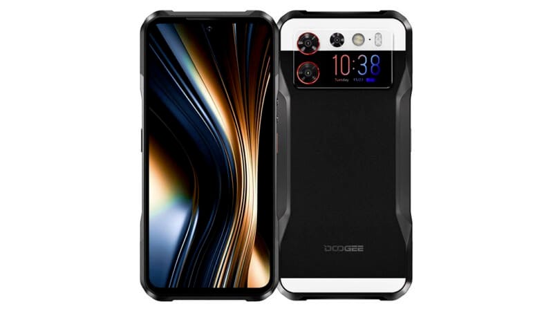 odolnž telefon Doogee V20S specifikace cena noční vidění fotoaparát sekundární displej