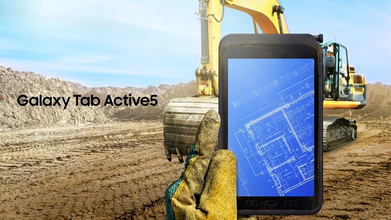 odolné mobilní zařízení Samsung tablet Galaxy Tab Active5 specifikace cena