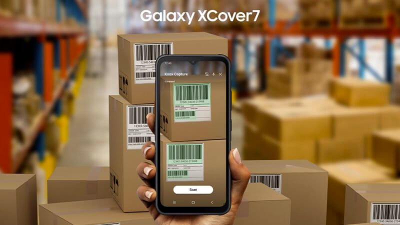 odolné mobilní zařízení mobilní telefon Samsung Galaxy XCover 7 specifikace cena