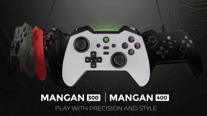 Genesis-Mangan-300-400-001 gamepad ovladač Genesis Mangan 300 Mangan 400 specifikace cena Android Asus Rog Ally iOS Mac Nintendo Switch PC Steam Deck