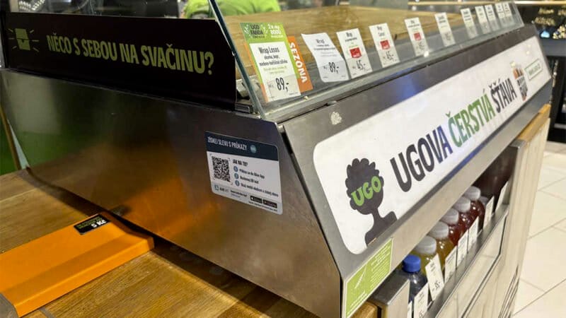 ISIC karta digitalni QR kód pilot projekt Tchibo UGO, Kanzelsberger