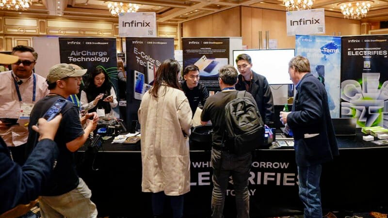 Infinix CES 2024 technologie inovace Color Shift Technology