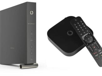 Vodafone Station Wi-Fi 6 modem set-top box TV 3 televize TV
