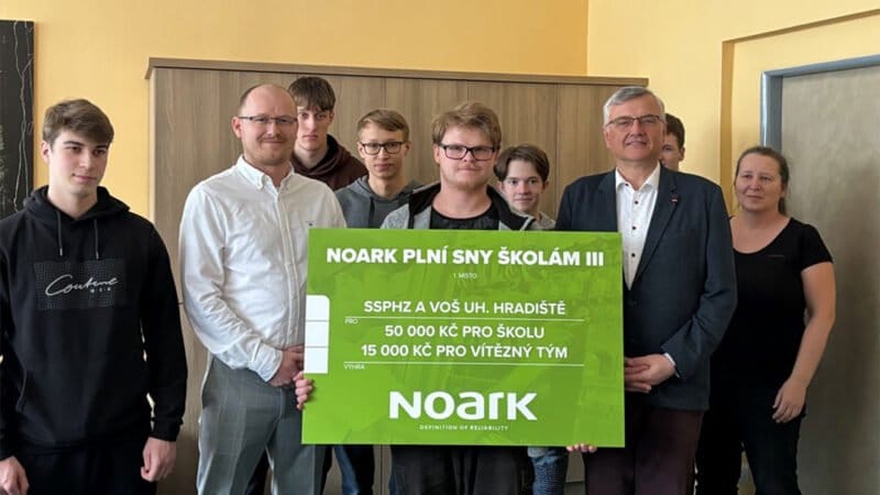 NOARK Plní sny školám výsledky projekt vítěz soutěž automatizovaný skleník