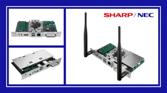 Sharp NEC SDM moduly specifikace cena