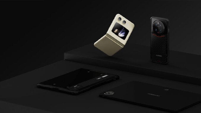 doogee-mwc-2024-001 Ohebný telefon Doogee Flip X, odolný telefon Doogee DK 10 a tablet T30 Max