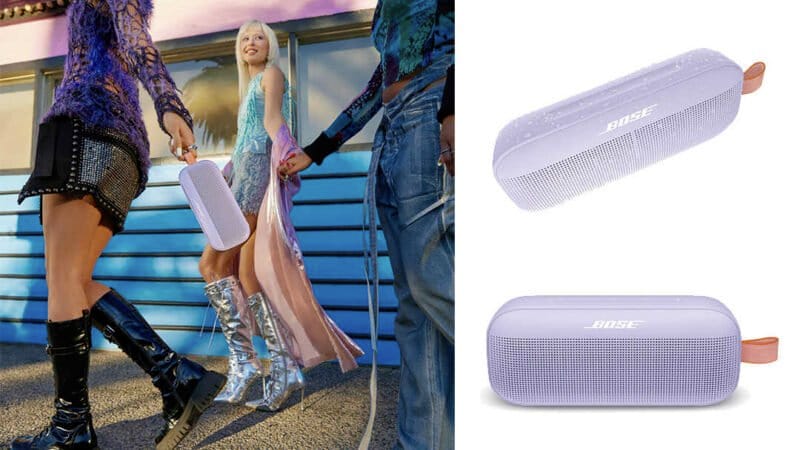 Bose SoundLink Flex, limitka, fialová, specifikace, cena, reproduktor, vodotěsný, prachotěsný