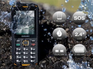 odolný tlačítkový telefon EVOLVEO StrongPhone X5 SOS specifikace cena