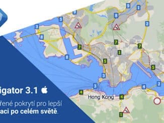 MapFactor Navigator 3.1 iOS pokrytí Asie