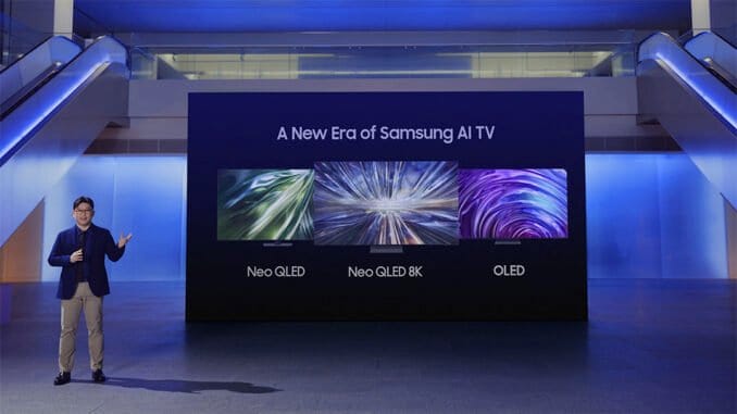 Samsung-TV-Music-Frame-NQ8-AI-006 Novinky Samsung TV, Soundbar, Frame, Tizen OS, QLED, OLED, 8K, 4K, AI
