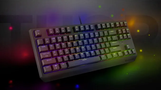 mechanická herní klávesnice Genesis Thor 230 TKL specifikace cena