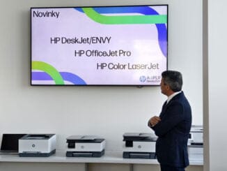 nové tiskárny multifunkce inkjet laserjet inkoustové laserové novinky 2024 cena specifikace tisková konference HP