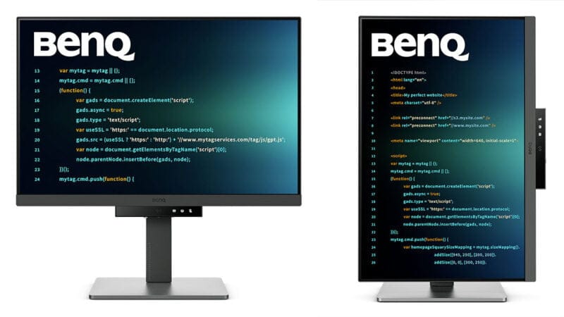 monitor BenQ RD 240Q pro vývojáře programátory specifikace cena