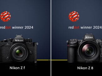 Nikon Red Dot Award fotoaparáty