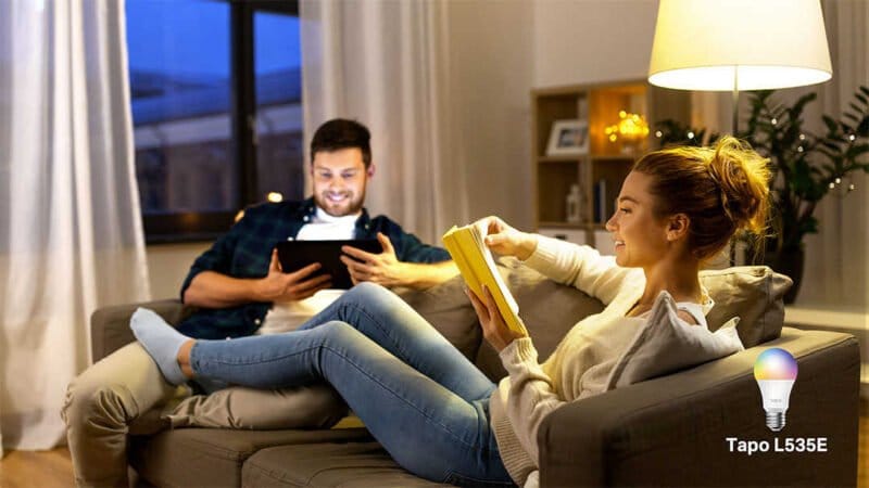 chytrá žárovka TP-Link Tapo L535E Wi-Fi ovládání hlasem aplikací specifikace cena