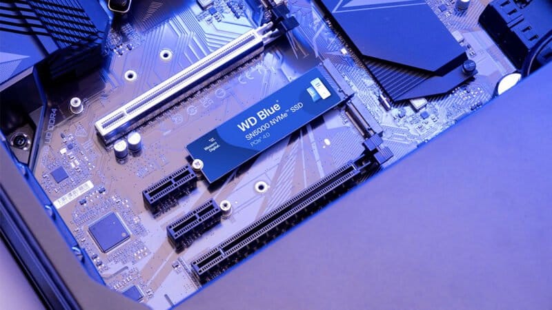 Nový SSD disk Western Digital WD Blue SN5000 NVMe 4 GB specifikace cena