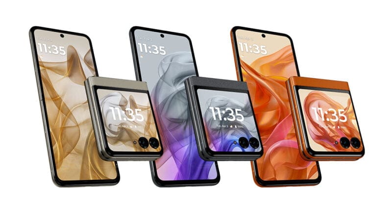 chytrý skládací telefon motorola razr 50 specifikace cena