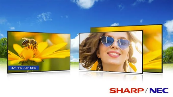 SharpNEC_GraphicLFD_E-001 Sharp NEC LFD E displeje specifikace cena