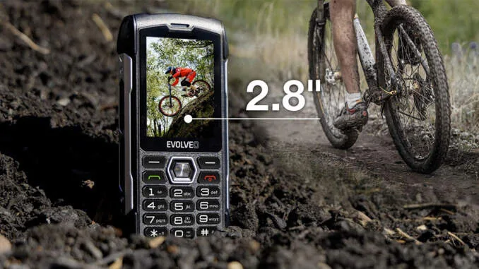 odolný tlačítkový telefon EVOLVEO StrongPhone H1 cena