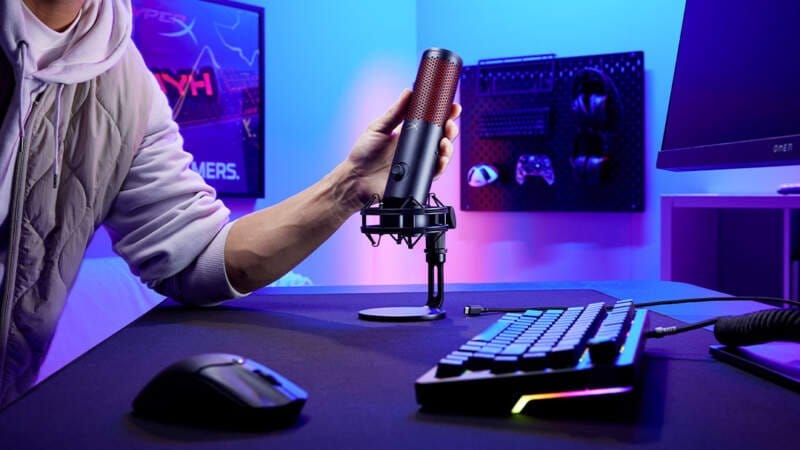 HP Gamescom 2024 herní mikrofon HyperX QuadCast 2