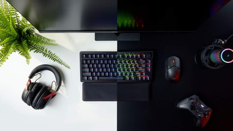 HP Gamescom 2024 herní klávesnice HyperX Alloy Rise 75 Wireless