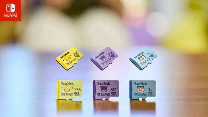 Western Digital, Pokémon, Snorlax, Gengar, Pikachu, paměť, karta, microSD