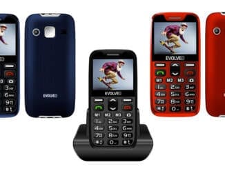 tlačítkový telefon pro seniory EVOLVEO EasyPhone XR, dlouhá výdrž, specifikace, cena