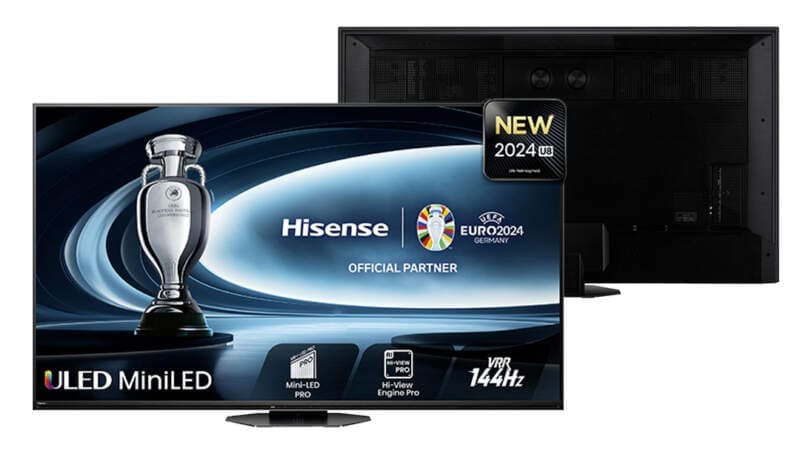 Mini LED televize Hisense U8NQ EISA 2024 2025 prodej specifikace cena