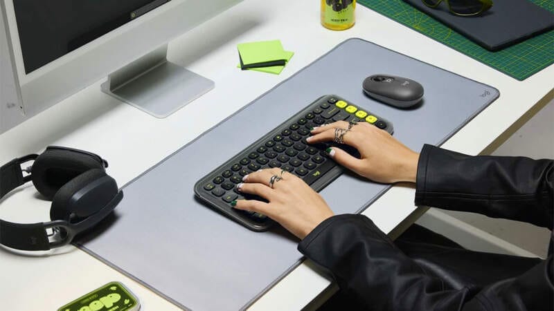 klávesnice Logitech POP Icon Keys, myš Logitech POP Mouse jako set Logitech POP Icon Combo specifikace cena