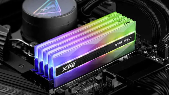 XPG_Lancer_Neon_RGB_DDR5_001 paměti XPG Lancer Neon RGB DDR5 specifikace cena
