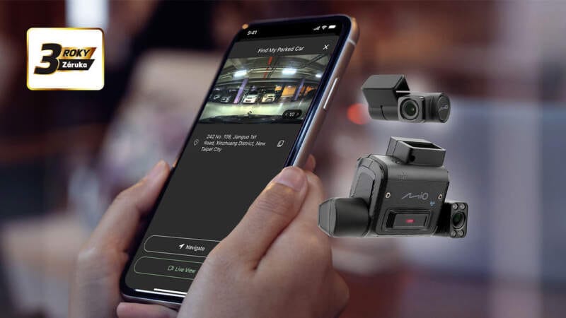 autokamera Mio MiVue MiSentry 12T specifikace cena