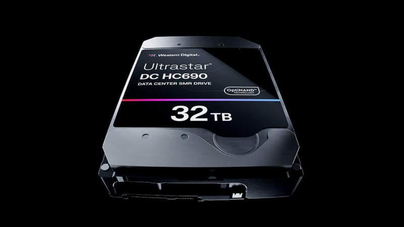 Western Digital, HDD, pevný disk, rychlost, úložiště, kapacita, 32 TB, 28 TB, Ultrastar, HC590, HC690, 28 TB, 32 TB, 11 ploten