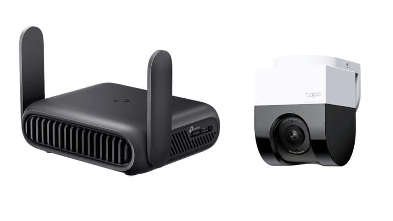 Tapo C4086 B a TL WR3602BE